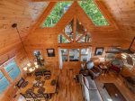 Soaring Hawk Lodge: Loft View